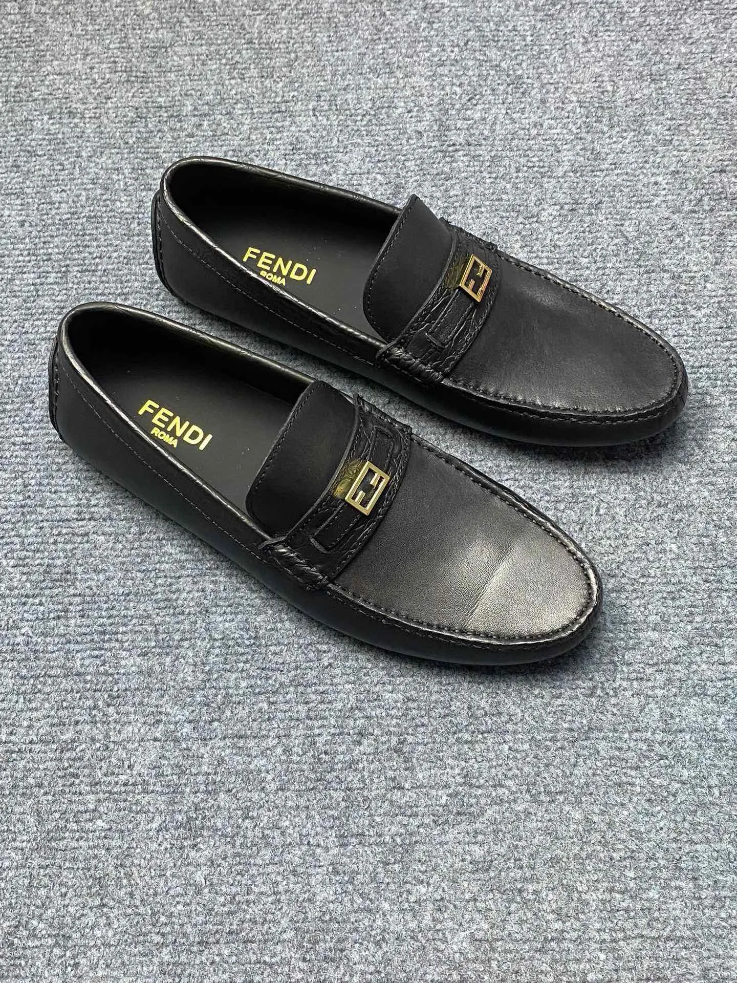 Men's Men's Shoes Men's Men's Shoes 💰700FENDI Fendi Men's Shoes are breathable and comfortable. Original development. Counters copy one to one. Imported cowhide. Niuri. 38 to 44. (can be ordered at 45.46. No returns or exchanges)